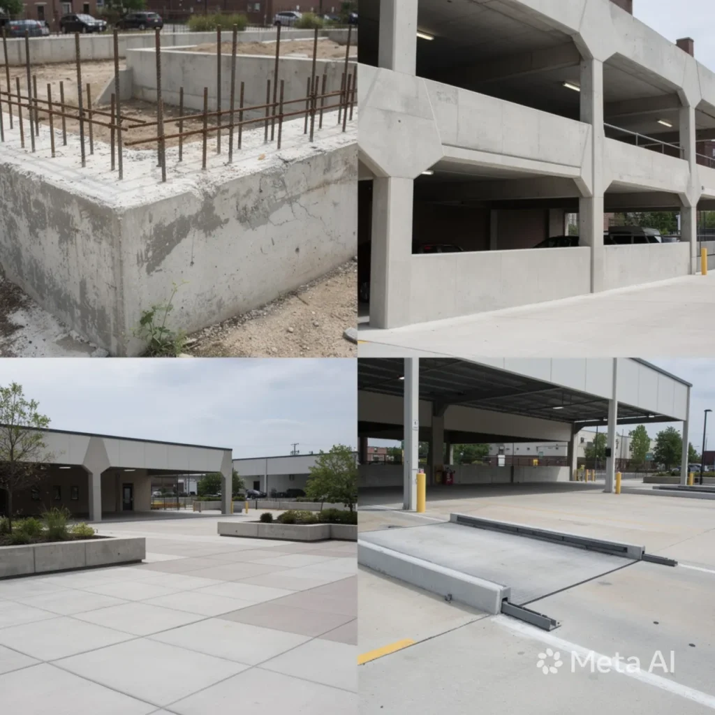 Foundations, parking garages, plaza decks and loading docks waterproofed in NJ