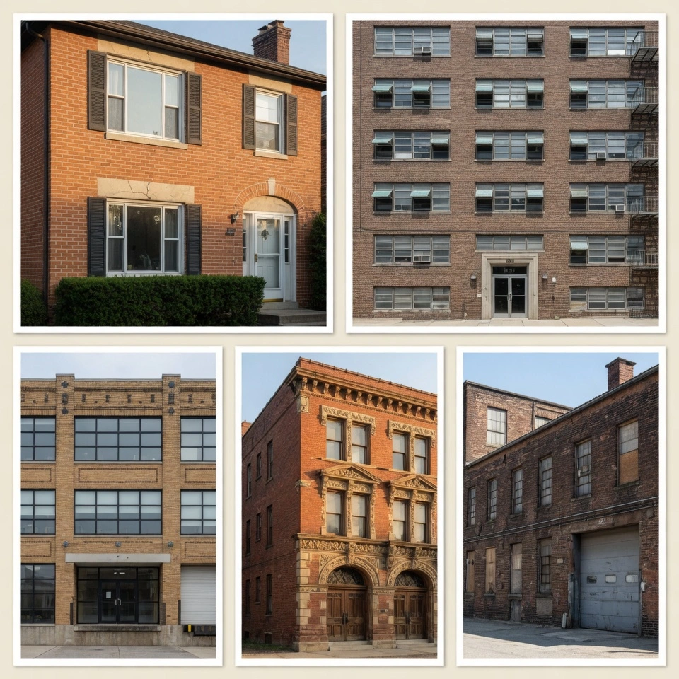 Residential, commercial, historic and industrial buildings with lintel repair completed by Adriatic Restoration in NJ