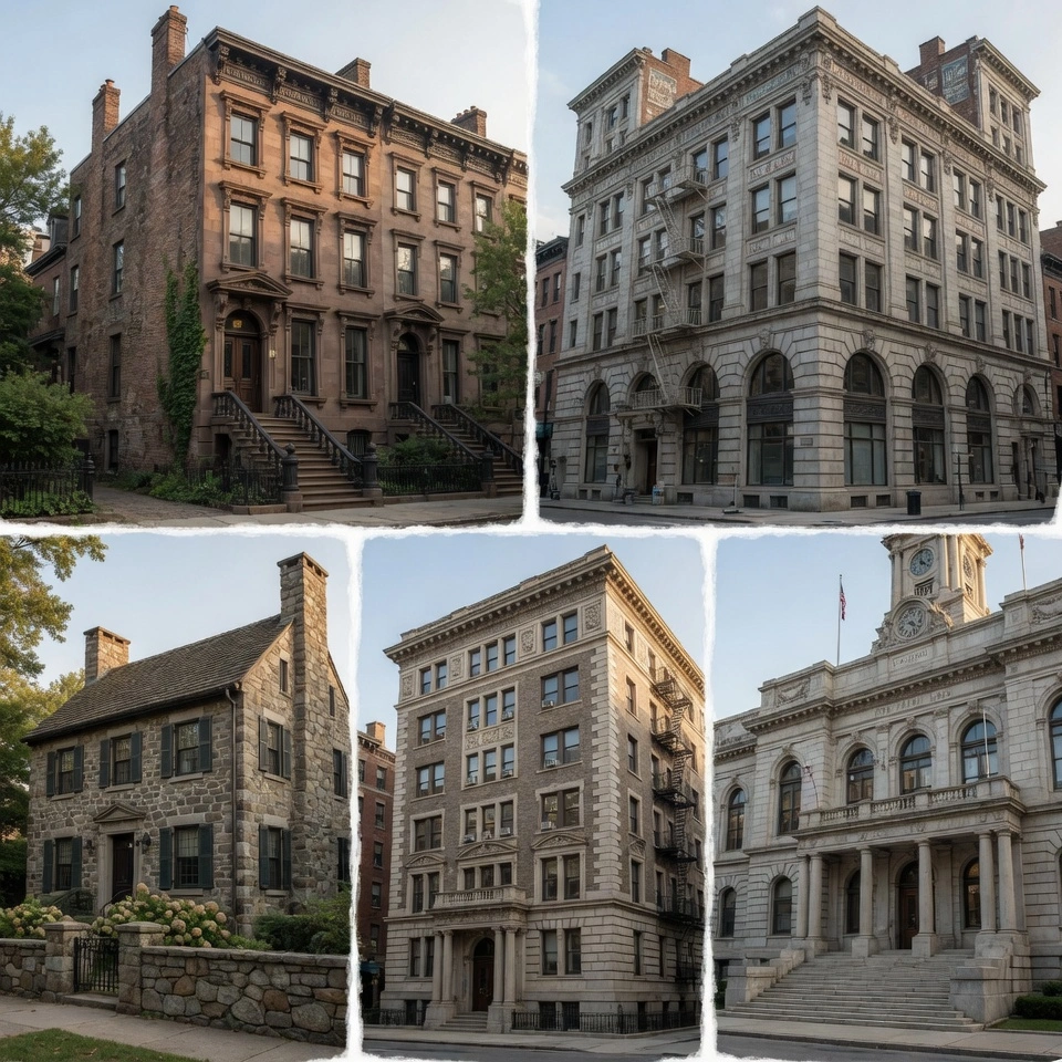 Historic, residential, commercial and institutional stone buildings restored by Adriatic Restoration in New Jersey