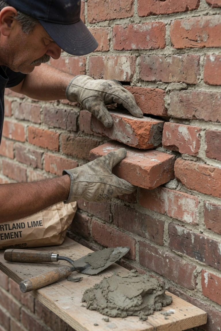 Brick Facade Restoration Services
