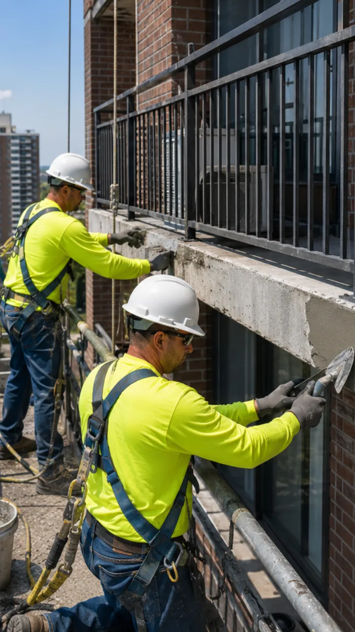 High-Rise Balcony Restoration Services