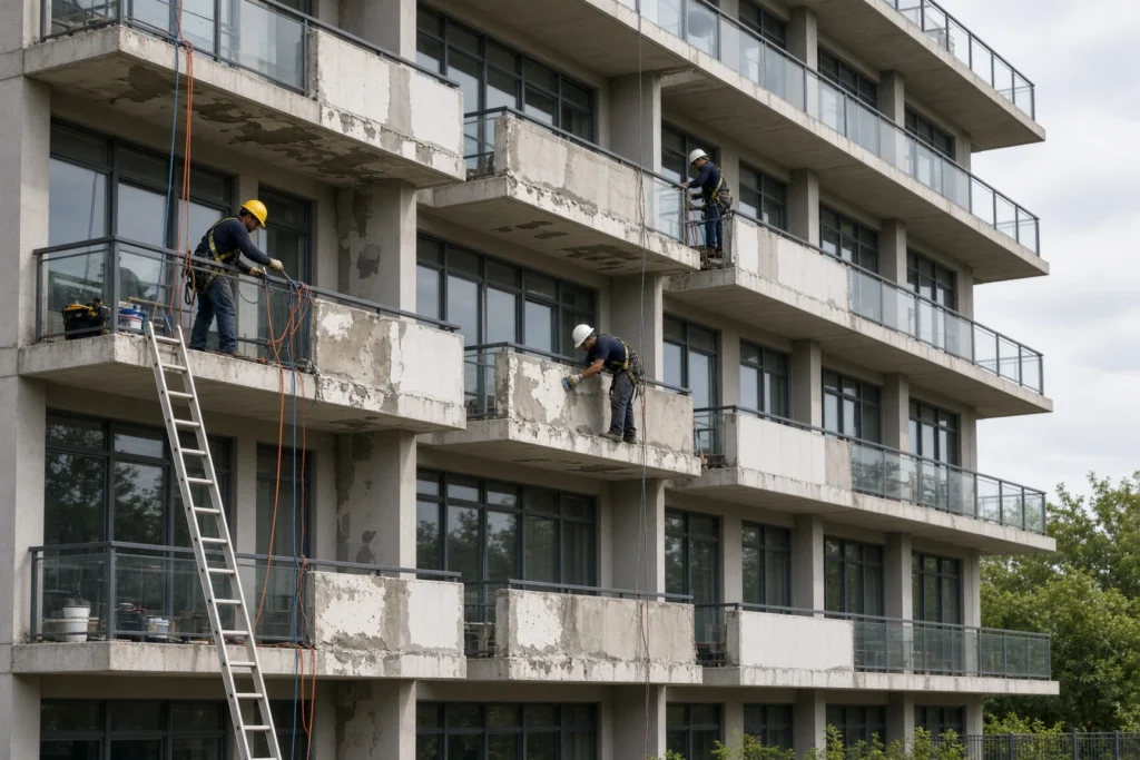Commercial Balcony Repair for Multifamily Buildings
