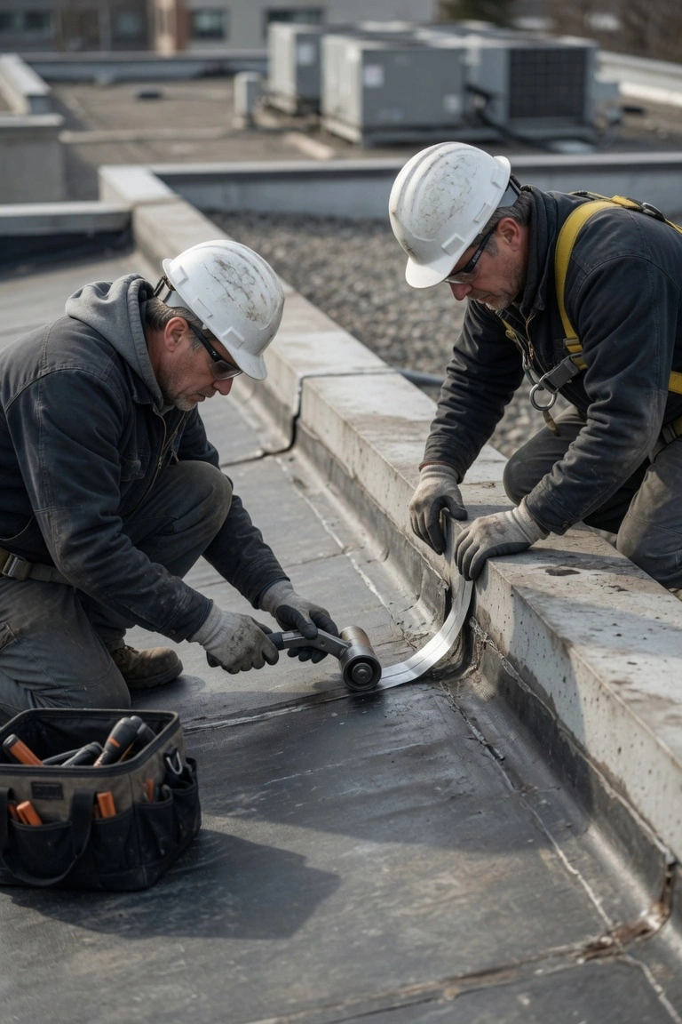Commercial Flat Roof Repair Services in NJ